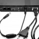 Портативне джерело безперебійного живлення DC UPS 10400mAh black