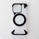 Металевий чохол MagSafe FOUR CORNER AIRBAGS для телефону iPhone 15 Pro Max чорний