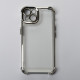 Пластиковий чохол FRAME CORNER для телефону iPhone 13 срібний