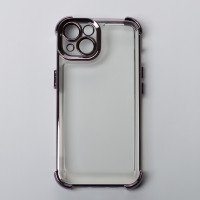 Пластиковий чохол FRAME CORNER для телефону iPhone 13 чорний