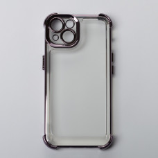 Пластиковий чохол FRAME CORNER для телефону iPhone 13 чорний