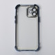 Пластиковий чохол FRAME CORNER для телефону iPhone 12 синій