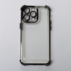Пластиковий чохол FRAME CORNER для телефону iPhone 13 Pro чорний