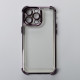 Пластиковий чохол FRAME CORNER для телефону iPhone 14 Pro фіолетовий