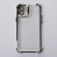 Пластиковий чохол FRAME CORNER для телефону iPhone 12 срібний