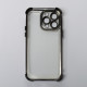 Пластиковий чохол FRAME CORNER для телефону iPhone 14 Pro чорний