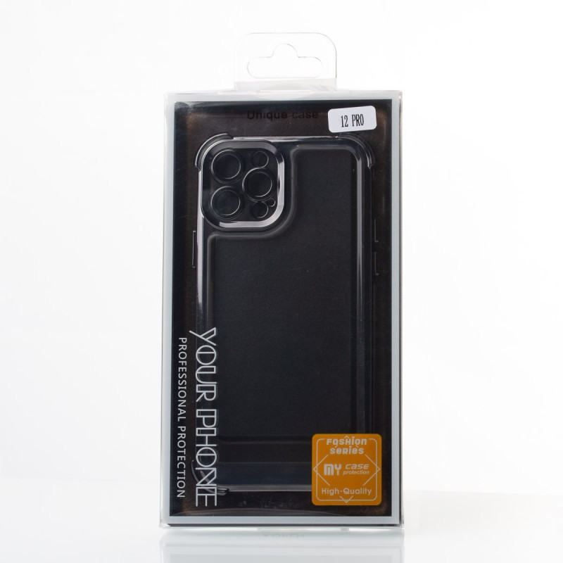 Пластиковий чохол FRAME CORNER для телефону iPhone 12 Pro срібний