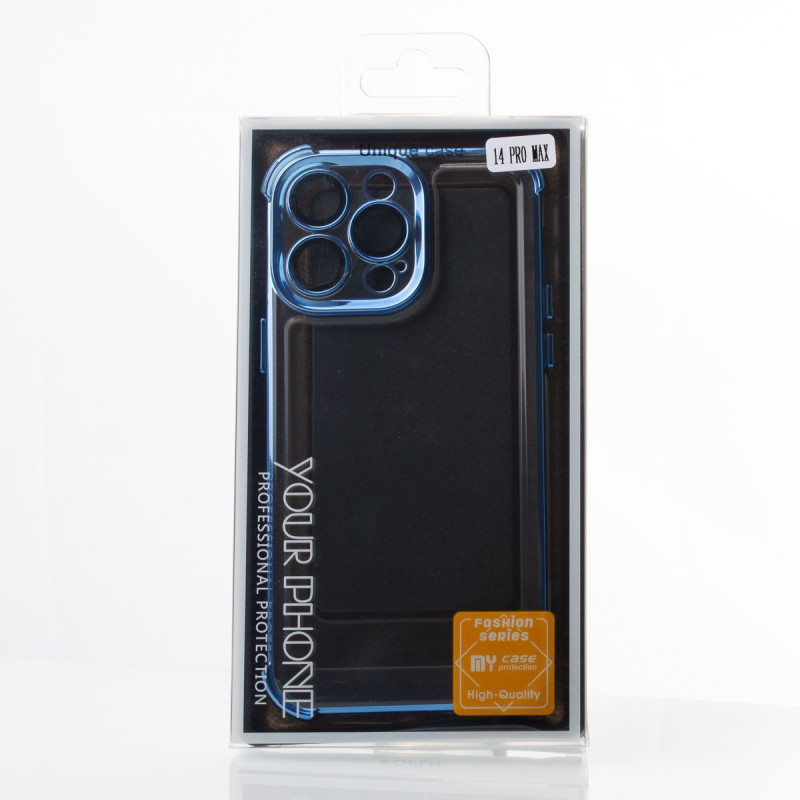 Пластиковий чохол FRAME CORNER для телефону iPhone 14 Pro Max чорний