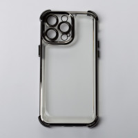 Пластиковий чохол FRAME CORNER для телефону iPhone 14 Pro Max чорний