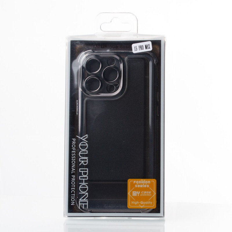 Пластиковий чохол FRAME CORNER для телефону iPhone 15 Pro Max синій