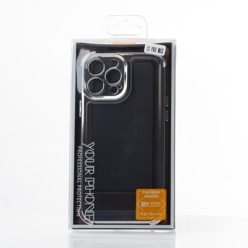 Пластиковий чохол FRAME CORNER для телефону iPhone 13 Pro Max синій