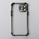 Пластиковий чохол FRAME CORNER для телефону iPhone 12 Pro чорний