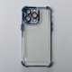 Пластиковий чохол FRAME CORNER для телефону iPhone 14 Pro Max синій