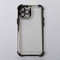 Пластиковий чохол FRAME CORNER для телефону iPhone 11 Pro Max чорний