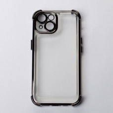 Пластиковий чохол FRAME CORNER для телефону iPhone 14 чорний