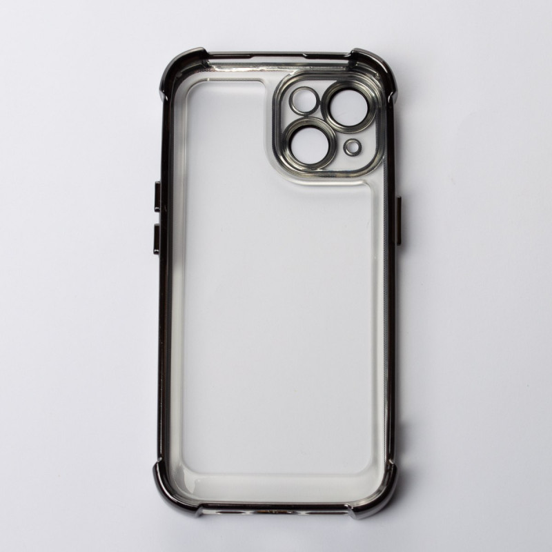 Пластиковий чохол FRAME CORNER для телефону iPhone 14 чорний