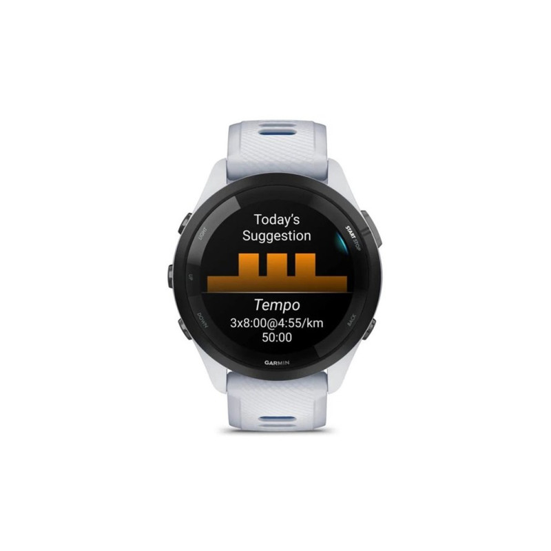 Смарт-годинник Garmin Forerunner 265, Whitestone, GPS (010-02810-11)
