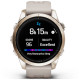 Смарт-годинник Garmin EPIX PRO (g2), 42mm, Saph, Soft Gold SS, Lt. Sand, GPS смарт (010-02802-11)