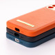 Чохол зі штучної шкіри HDD STAY CLASSY (HBC-012) для телефону iPhone 12 Pro помаранчевий