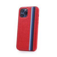 Чохол зі штучної шкіри HDD GC (HBC-006) для телефону iPhone 12 / iPhone 12 Pro червоний