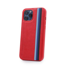 Чохол зі штучної шкіри HDD GC (HBC-006) для телефону iPhone 13 Pro Max червоний