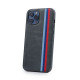 Чохол зі штучної шкіри HDD GC (HBC-006) для телефону iPhone 13 Pro темно-зелений