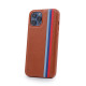 Чохол зі штучної шкіри HDD GC (HBC-006) для телефону iPhone 13 коричневий
