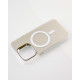 Пластиковий чохол MagSafe "IMD Colors" для телефону iPhone 14 Pro срібний