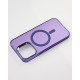 Пластиковий чохол MagSafe "IMD Colors" для телефону iPhone 14 Pro Max фіолетовий