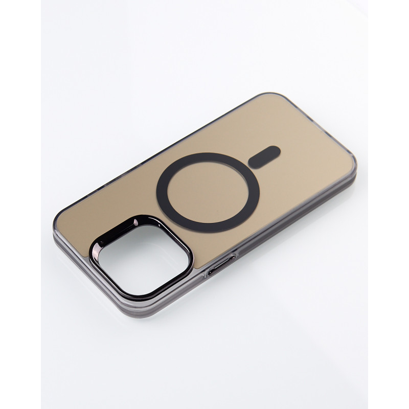 Пластиковий чохол MagSafe "IMD Colors" для телефону iPhone 11 Pro чорний
