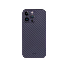 Карбоновий чохол K-DOO Air Carbon (UltraSlim 0.45mm) для телефону iPhone 14 Pro темно-фіолетовий