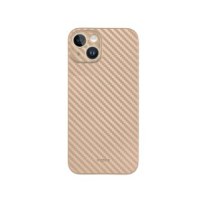 Карбоновий чохол K-DOO Air Carbon (UltraSlim 0.45mm) для телефону iPhone 14 золотий