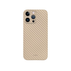 Карбоновий чохол K-DOO Air Carbon (UltraSlim 0.45mm) для телефону iPhone 13 золотий