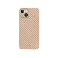 Карбоновий чохол K-DOO Air Carbon (UltraSlim 0.45mm) для телефону iPhone 14 Plus золотий
