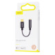 Перехідник AUX Baseus L54 Type-C to 3.5mm gray