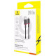 Дата кабель Baseus Dura Series Fast Charging USB to Lightning 2.4A (1m) (CB000122)