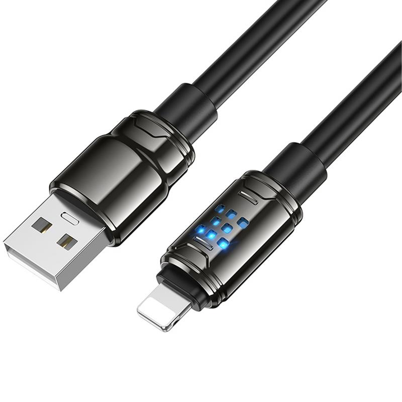 Дата кабель Hoco U143 Joy USB to Lightning 2.4A (1.2m)