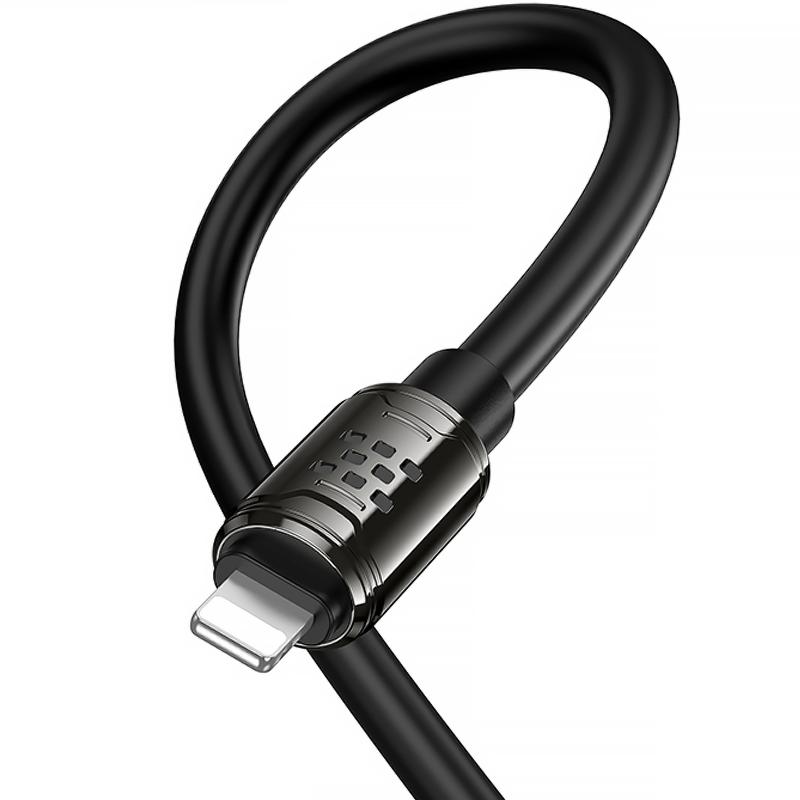 Дата кабель Hoco U143 Joy USB to Lightning 2.4A (1.2m)