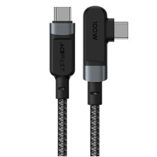 Дата кабель Acefast C5-03 USB-C to USB-C 100W right angled aluminum alloy (2m)