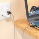 Дата кабель Hoco U124 Stone silicone power-off USB to Type-C (1.2m)