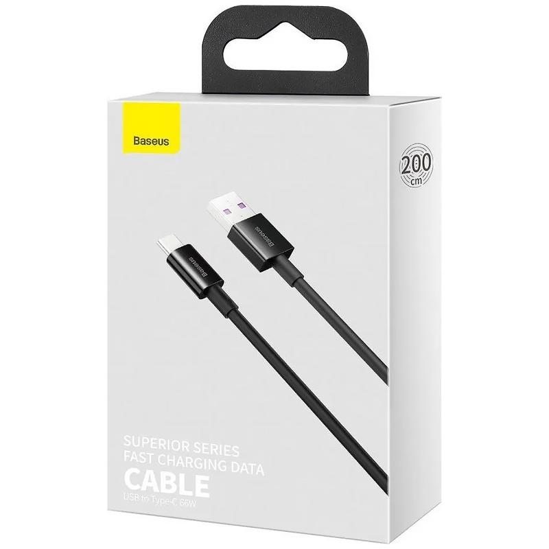 Дата кабель Baseus Superior Series USB to Type-C 100W (2m) (P103201)