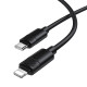 Дата кабель Borofone BX123 Leya Type-C to Lightning 30W (1m)