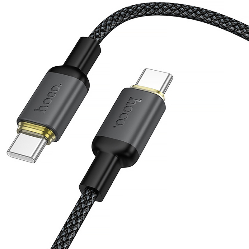 Дата кабель Hoco X128 Benefit Type-C to Type-C 60W (1m)