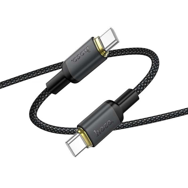 Дата кабель Hoco X128 Benefit Type-C to Type-C 60W (1m)
