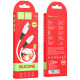 Дата кабель Hoco X82 Silicone Type-C to Type-C 60W (1m)