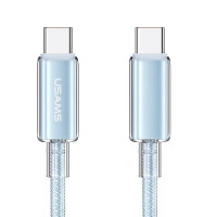Уценка Дата кабель USAMS US-SJ660 Type-C to Type-C PD100W Cloud Series (1.2m)