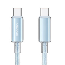 Уценка Дата кабель USAMS US-SJ660 Type-C to Type-C PD100W Cloud Series (1.2m)