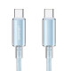 Уценка Дата кабель USAMS US-SJ660 Type-C to Type-C PD100W Cloud Series (1.2m)