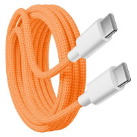 Дата кабель USB-C to USB-C FineWoven iP17 for Apple (AAA) (1m) (box)