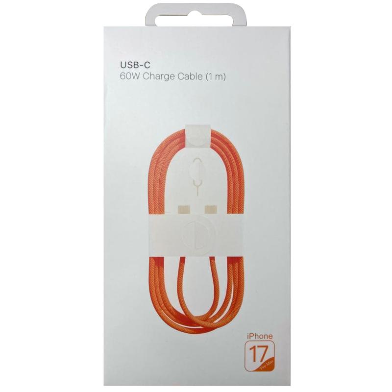 Дата кабель USB-C to USB-C FineWoven iP17 for Apple (AAA) (1m) (box)